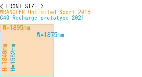 #WRANGLER Unlimited Sport 2018- + C40 Recharge prototype 2021